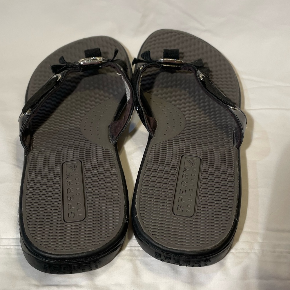 Sperry-Serena fish black patent size 9.5m gentle used